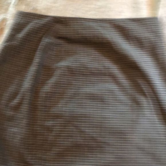 Grey and navy plaid pencil skirt size 3 vintage - Picture 8 of 8